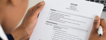 resume summary example