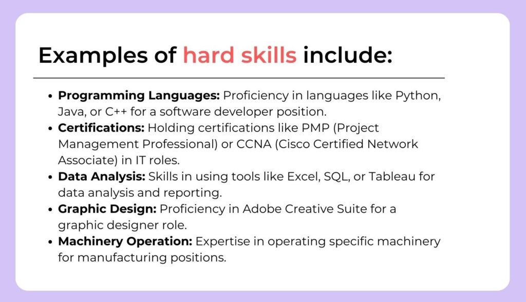 hard skills