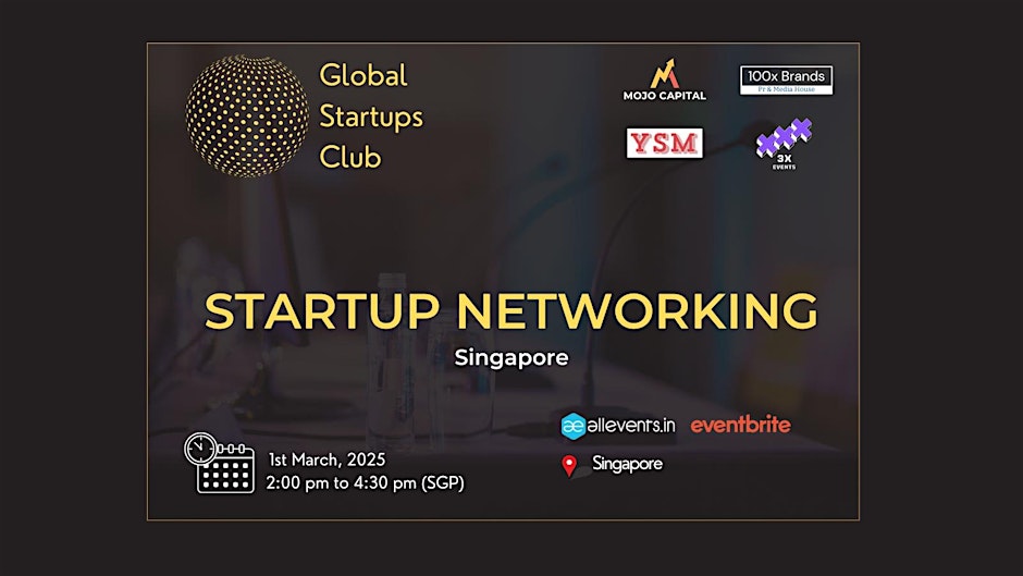 singapore startup events 2025