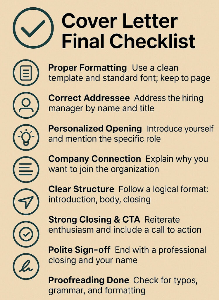 cover letter examples